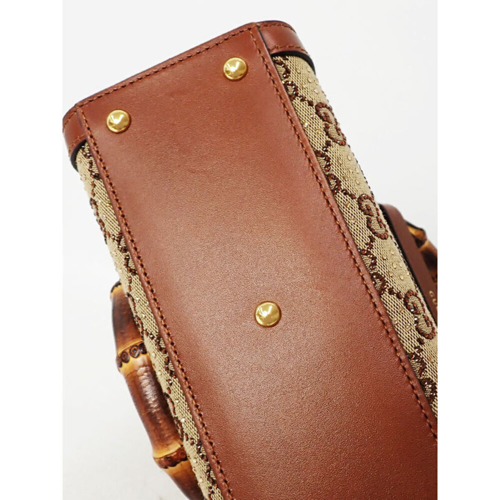 Gucci Tote 2way Brown Diana Bag - Picture 8 of 9